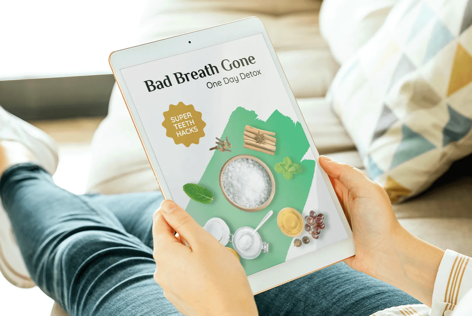 Bonus #1: “Bad Breath Gone – One Day Detox”